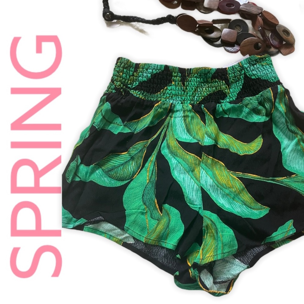 Forever21 Floral Flowy Shorts